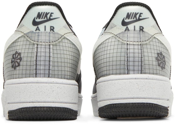 (JR) Nike Air Force 1 Crater 'Move To Zero - Hitam Putih' DC9326-001 Details for (JR) Nike Air Force 1 Crater 'Move To Zero - Hitam Putih' DC9326-001