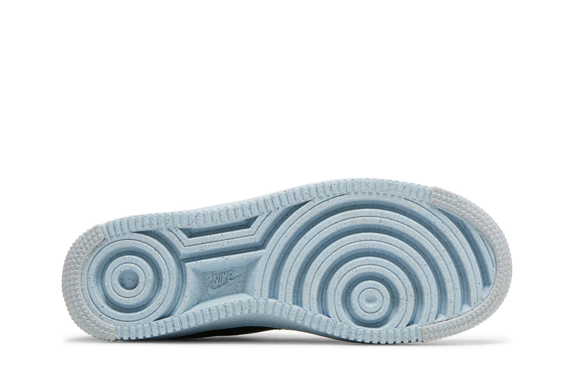 Shop (JR) 耐克空军一号火山飞织 '黑色蓝纹大麻' DH3375-001