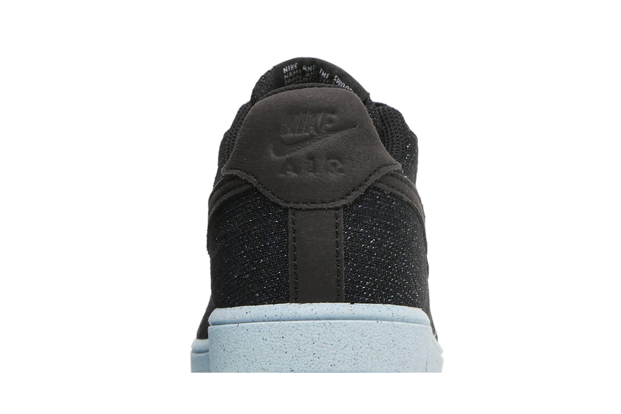 Sizing (JR) 耐克空军一号火山飞织 '黑色蓝纹大麻' DH3375-001