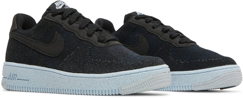 (JR) 耐克空军一号火山飞织 '黑色蓝纹大麻' DH3375-001 Cheap (JR) 耐克空军一号火山飞织 '黑色蓝纹大麻' DH3375-001