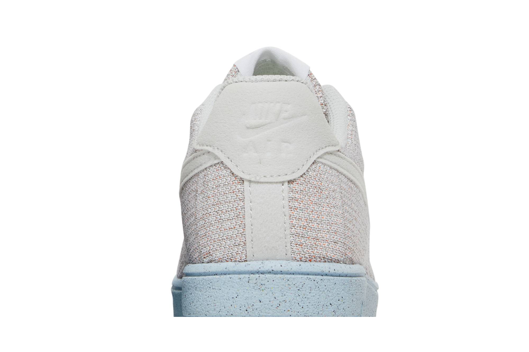 Sizing Nike Air Force 1 Low Crater Flyknit 編織 經典休閒 透氣 低幫 板鞋 GS 米白藍