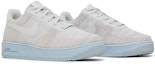 Cheap Nike Air Force 1 Low Crater Flyknit 編織 經典休閒 透氣 低幫 板鞋 GS 米白藍