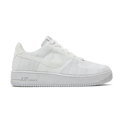 (Youth) Nike Air Force 1 Crater Flyknit 'White Wolf Grey'
