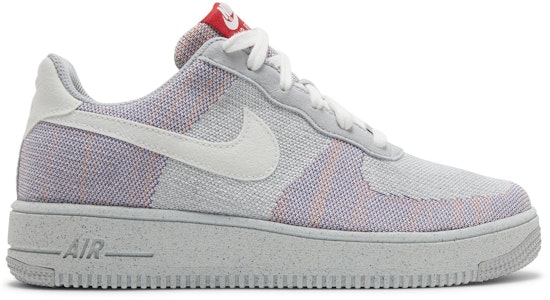 Nike Air Force 1 Low Flyknit Crater 編織 低幫 板鞋 GS 灰白 Buy Nike Air Force 1 Low Flyknit Crater 編織 低幫 板鞋 GS 灰白