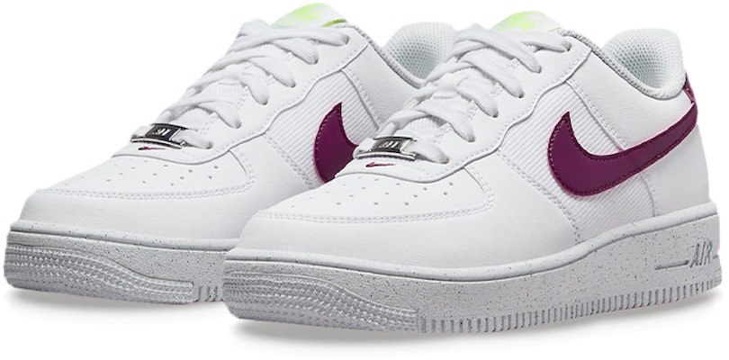 Nike Air Force 1 低筒 板鞋 GS 白紫色 Lookbook Nike Air Force 1 低筒 板鞋 GS 白紫色