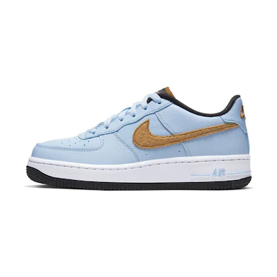 (Youth) Nike Air Force 1 Felt 'Celestine Blue Gold'