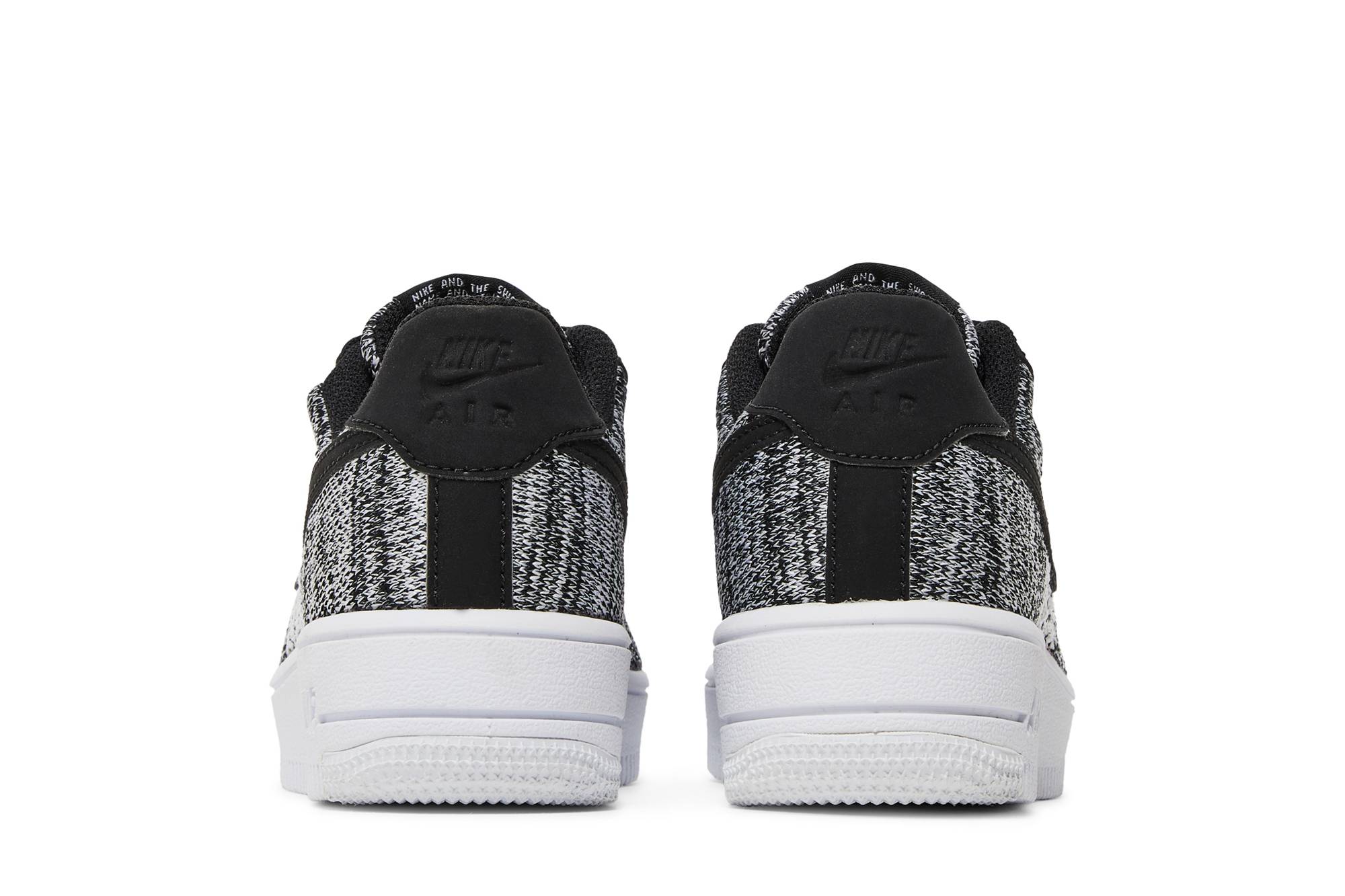 Details for (JR) Nike Air Force 1 Flyknit 2.0 ''Oreo'' Sneakers BV0063-001
