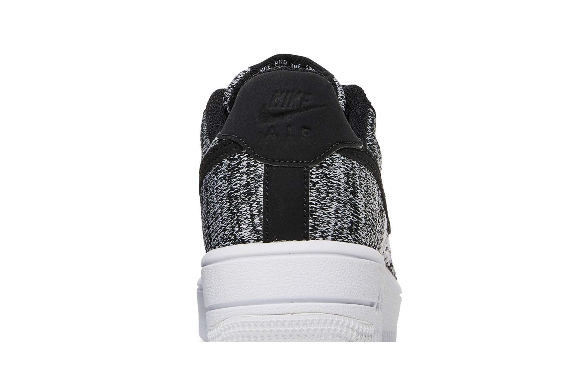 air force flyknit oreo