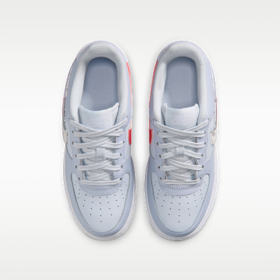 Shop (JR) Nike Air Force 1 足球灰/鬼魂白/熱帶粉 IR0595-001
