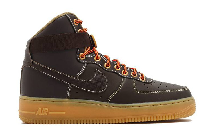 (Youth) Nike Air Force 1 High 'Brown' 圖 2