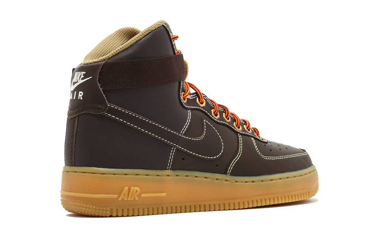 (Youth) Nike Air Force 1 High 'Brown' 圖 4