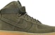 (JR) Nike Air Force 1 High WB 'Medium Olive' Lelaki Kasual Sneaker 922066-202