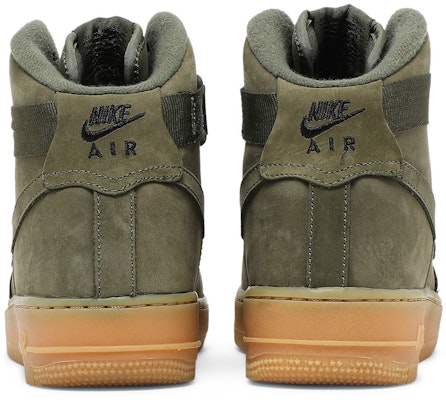 (JR) Nike Air Force 1 High WB 'Medium Olive' Lelaki Kasual Sneaker 922066-202 Details for (JR) Nike Air Force 1 High WB 'Medium Olive' Lelaki Kasual Sneaker 922066-202