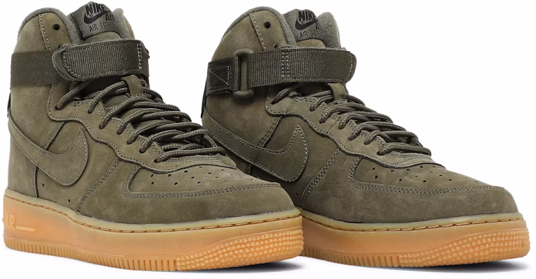 (JR) Nike Air Force 1 High WB 'Medium Olive' Lelaki Kasual Sneaker 922066-202 Cheap (JR) Nike Air Force 1 High WB 'Medium Olive' Lelaki Kasual Sneaker 922066-202