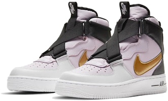 (JR) Nike Air Force 1 High 'Iced Lilac Gold' Wanita BQ3598-500 Lookbook (JR) Nike Air Force 1 High 'Iced Lilac Gold' Wanita BQ3598-500