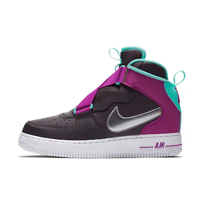 (Youth) Nike Air Force 1 Highness 'Thunder Grey Hyper Violet'