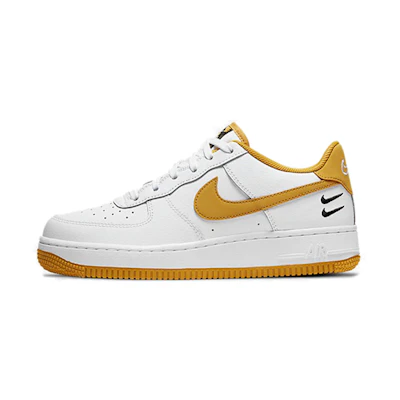 (Youth) Nike Air Force 1 HO20 BG 'Dual Swoosh - White Wheat'