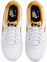 Nike Air Force 1 低筒 雙鉤 休閒 板鞋 GS 白黃 Shop Nike Air Force 1 低筒 雙鉤 休閒 板鞋 GS 白黃