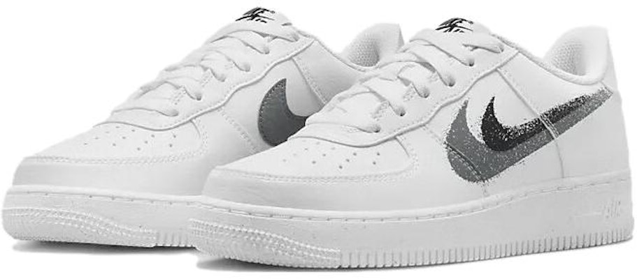 (JR) Nike Air Force 1 Impact Next Nature 'Spray Paint Swoosh' Sepatu Sneakers FD0694-100 Lookbook (JR) Nike Air Force 1 Impact Next Nature 'Spray Paint Swoosh' Sepatu Sneakers FD0694-100