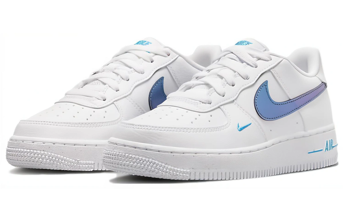 (Youth) Nike Air Force 1 Impact Next Nature White Blue Lightning Blue Lightning FD0677-100
