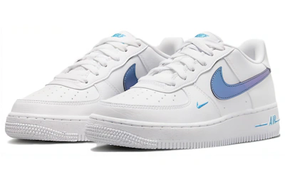 (Youth) Nike Air Force 1 Impact Next Nature White Blue Lightning Blue Lightning FD0677-100