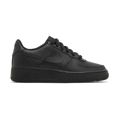 (Youth) Nike Air Force 1 LE 'Triple Black'