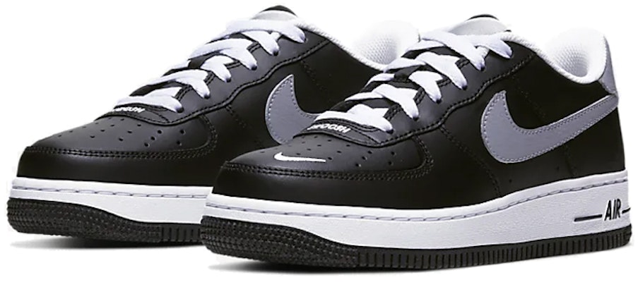 (JR) Nike Air Force 1 Low '07 LV8 (GS) 'Negro Gris Lobo'. CT5531-001 Lookbook (JR) Nike Air Force 1 Low '07 LV8 (GS) 'Negro Gris Lobo'. CT5531-001