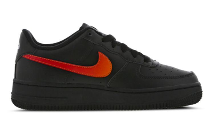 (Youth) Nike Air Force 1 Low '07 LV8 Black Magma Orange 圖 2