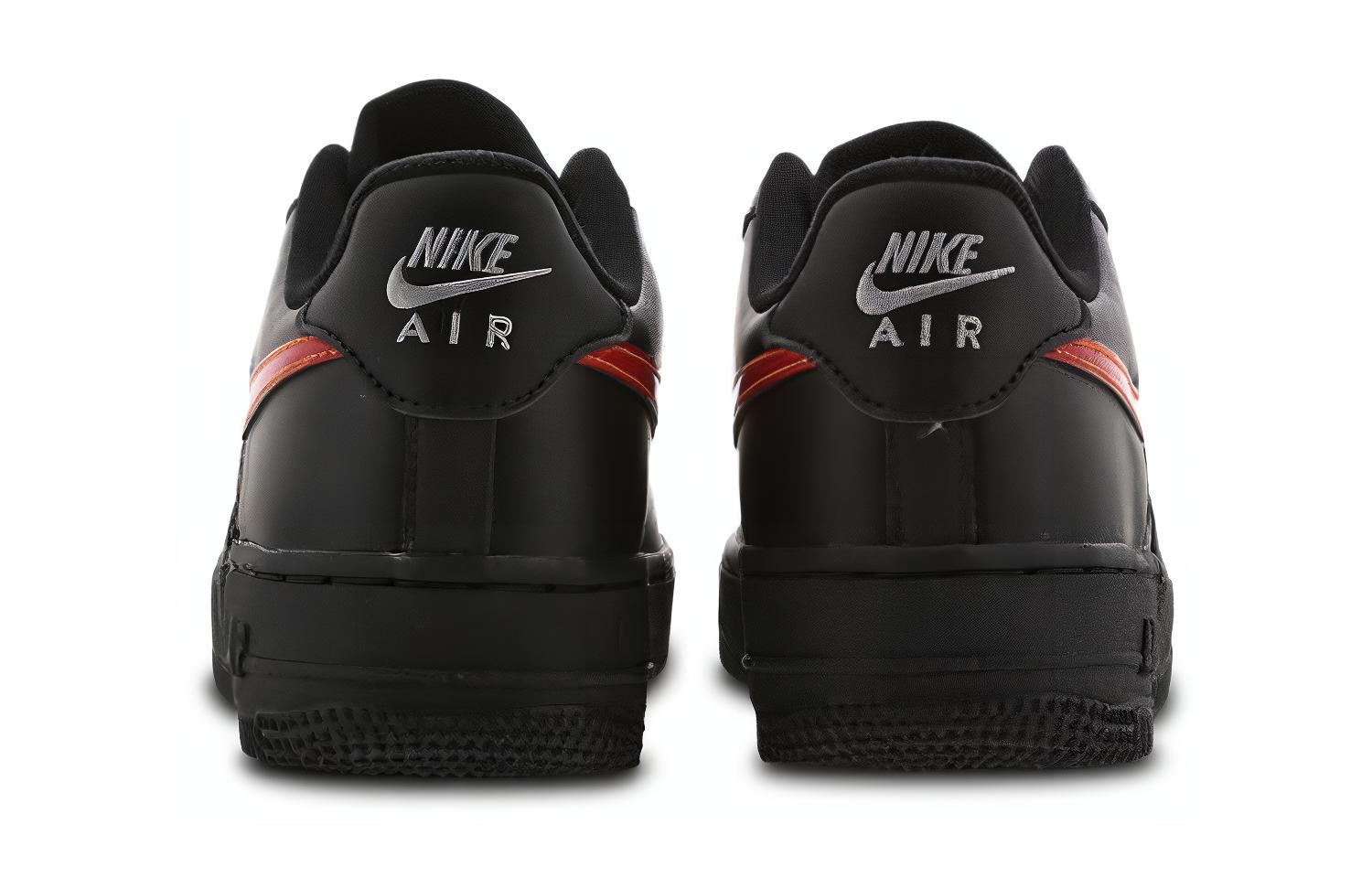(Youth) Nike Air Force 1 Low '07 LV8 Black Magma Orange 圖 3