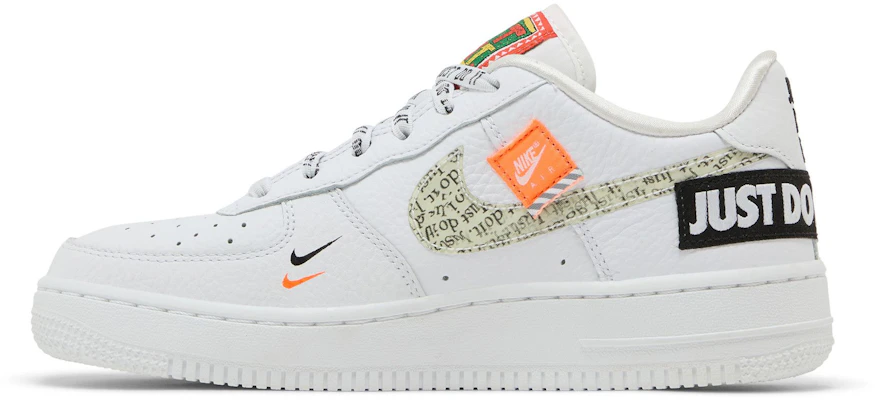 (JR) Nike Air Force 1 Low '07 PRM GS 'Just Do It' para niños. AO3977-100 Lookbook (JR) Nike Air Force 1 Low '07 PRM GS 'Just Do It' para niños. AO3977-100
