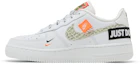 Lookbook (JR) Nike Air Force 1 Low '07 PRM GS 'Just Do It' para niños. AO3977-100