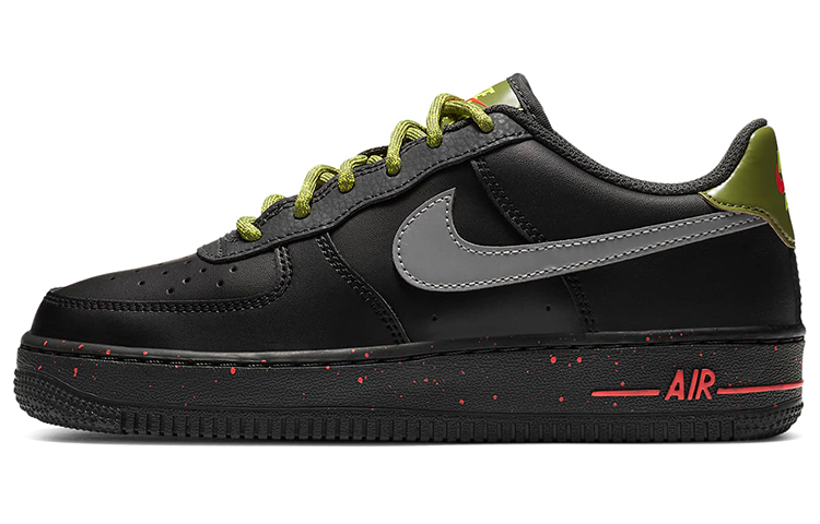 Buy (JR) Nike Air Force 1 Low 'Hitam Asparagus' DC2095-001