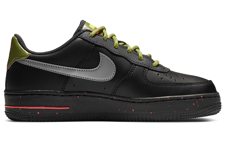 Order (JR) Nike Air Force 1 Low 'Hitam Asparagus' DC2095-001