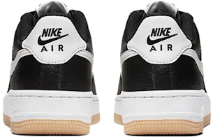 Nike Air Force 1 低筒 板鞋 GS 黑白 Shop Nike Air Force 1 低筒 板鞋 GS 黑白