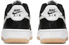 Shop Nike Air Force 1 低筒 板鞋 GS 黑白