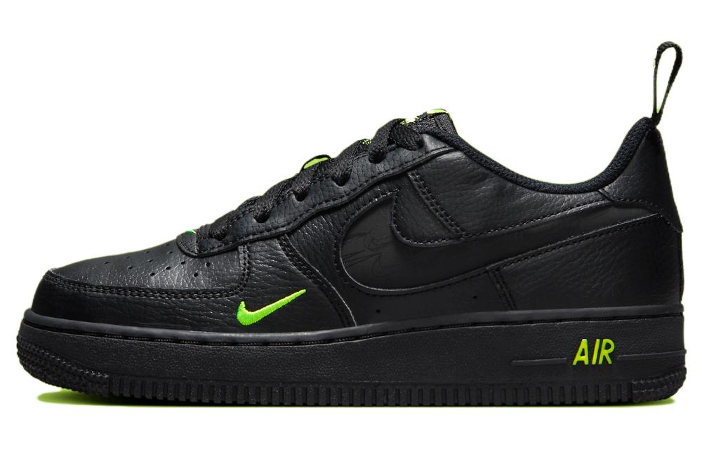Buy (JR) Nike Air Force 1 Rendah 'Hitam Volt' FV7020-001