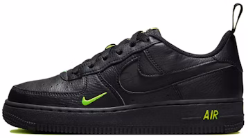 (Youth) Nike Air Force 1 Low 'Black Volt' FV7020-001
