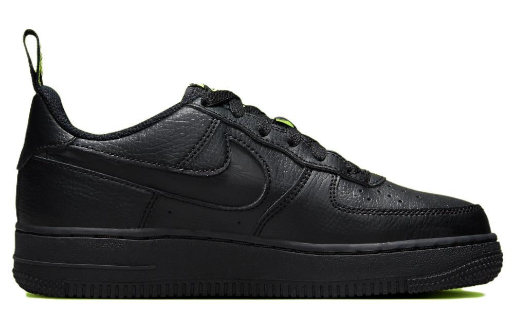 Order (JR) Nike Air Force 1 Rendah 'Hitam Volt' FV7020-001
