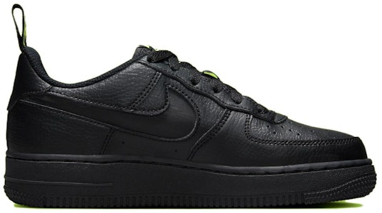 (JR) Nike Air Force 1 Rendah 'Hitam Volt' FV7020-001 Order (JR) Nike Air Force 1 Rendah 'Hitam Volt' FV7020-001