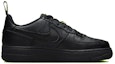 Order (JR) Nike Air Force 1 Rendah 'Hitam Volt' FV7020-001