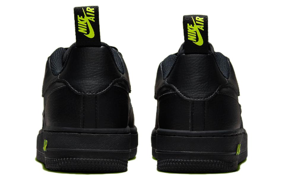 Purchase (JR) Nike Air Force 1 Rendah 'Hitam Volt' FV7020-001