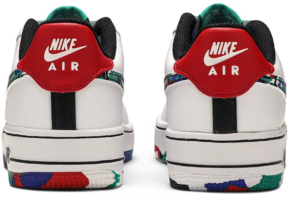 (JR) Nike Air Force 1 Low 'Blanco Multicolor Crayón' CU4632-100 Details for (JR) Nike Air Force 1 Low 'Blanco Multicolor Crayón' CU4632-100