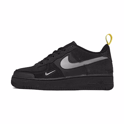 (Youth) Nike Air Force 1 Low 'Cut Out Swoosh - Grey'