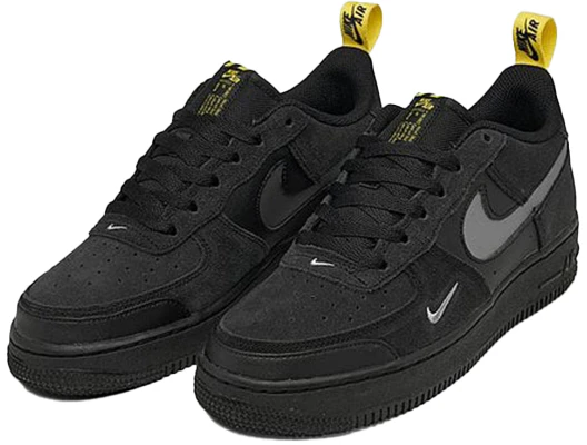 (JR) Nike Air Force 1 Low 'Cut Out Swoosh - Abu-abu' DQ1097-002 Order (JR) Nike Air Force 1 Low 'Cut Out Swoosh - Abu-abu' DQ1097-002