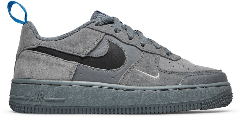 (JR) Nike Air Force 1 Low 'Corte Swoosh - Gris Humo' DQ1097-001 Buy (JR) Nike Air Force 1 Low 'Corte Swoosh - Gris Humo' DQ1097-001