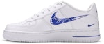 Lookbook (JR) Nike Air Force 1 Low 'Doodle Swoosh - Blanco Racer Azul' DM3177-102