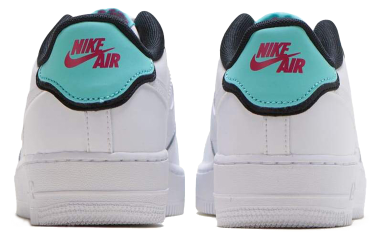 (Youth) Nike Air Force 1 Low 'Double Layer - Aqua Black' 圖 5