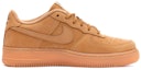 Order (JR) Nike Air Force 1 Low 'Flax' Coklat Tan Kasual Lelaki 943312-200