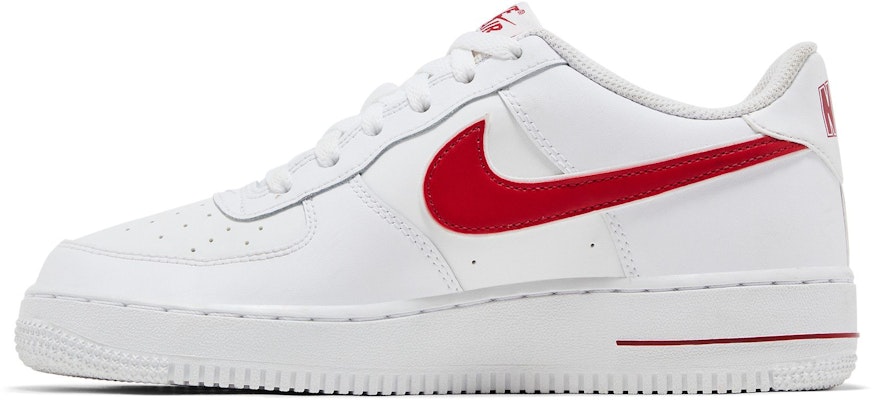 (Youth) Nike Air Force 1 Low 'Gym Red' AV6252-101 Lookbook (Youth) Nike Air Force 1 Low 'Gym Red' AV6252-101