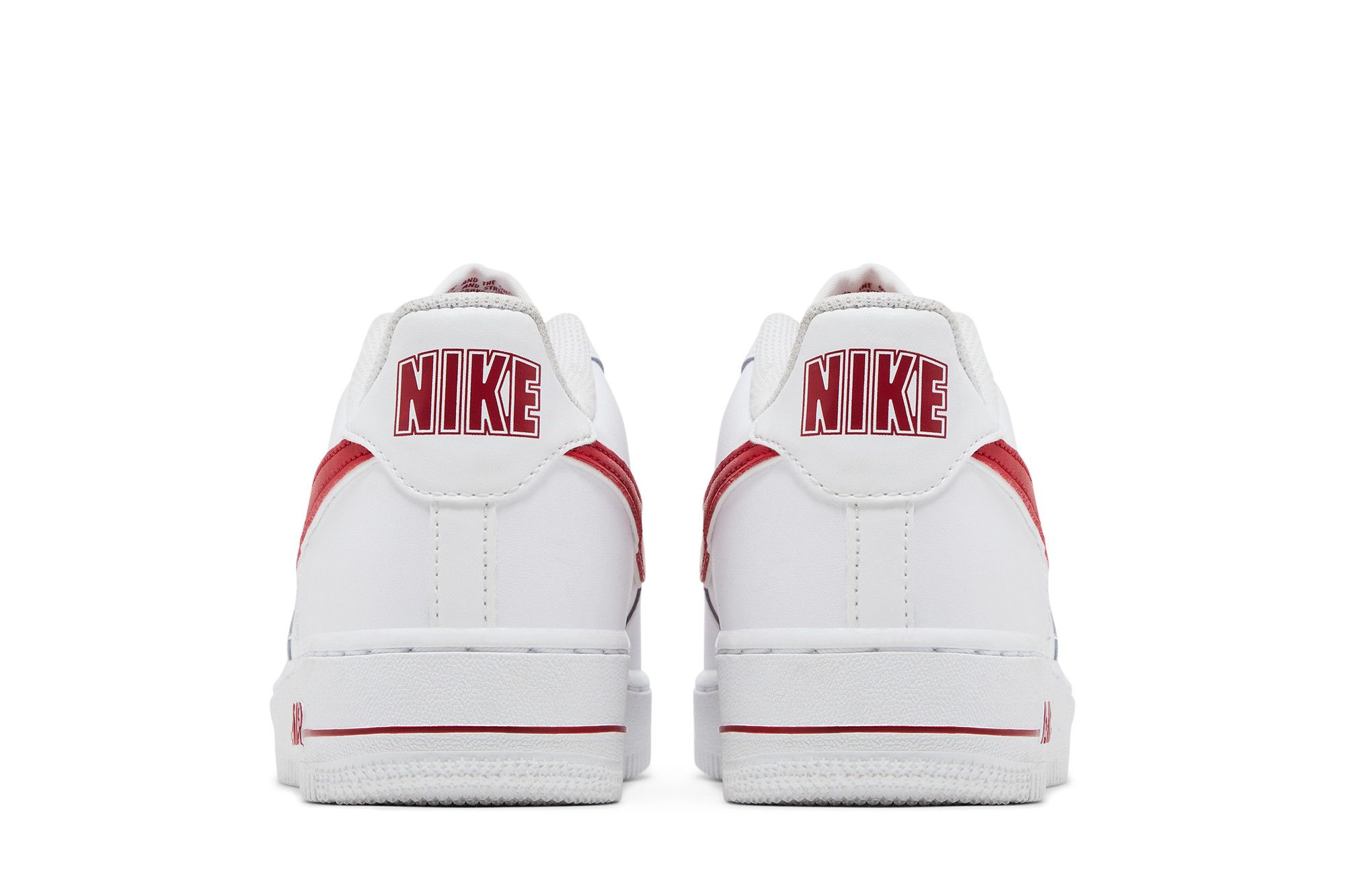 Details for (JR) ナイキ エアフォース1 '07 ロー ジムレッド AV6252-101